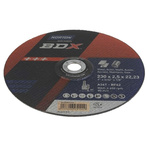 Norton Cutting Disc Ceramic Cutting Disc, 230mm x 2.5mm Thick, Fine Grade, P120 Grit, BDX