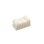 JST PAD Series Straight Through Hole PCB Header, 16 Contact(s), 2.0mm Pitch, 2 Row(s), Shrouded
