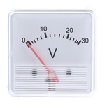 HOBUT Analogue Voltmeter DC ±8 %, 41.5 (Dia.) mm