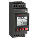 Muller Digital DIN Rail Time Switch 230 V ac, 2-Channel