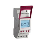 Grasslin Analogue DIN Rail Time Switch 110 → 230 V ac, 1-Channel