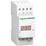 Schneider Electric Acti9 Series Digital Voltmeter AC, Digital Display 3-Digits 0.5 %