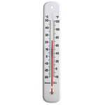 Brannan Wall Mount Glass Thermometer, Laboratory, -20 → +50 °C