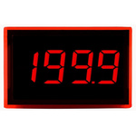 Lascar Digital Voltmeter DC, LED Display 3.5-Digits ±1 %