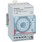 Legrand Analogue DIN Rail Time Switch 230 V ac, 1-Channel