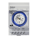 Theben Analogue DIN Rail Time Switch 110 → 230 V ac, 1-Channel