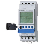 Finder Digital DIN Rail Time Switch 230 V ac, 1-Channel