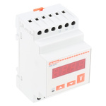 Lovato Digital Voltmeter AC, LED Display 4-Digits ±0.25 %