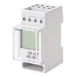 Siemens Digital DIN Rail Time Switch 230 V ac, 2-Channel