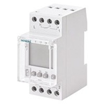 Siemens Digital DIN Rail Time Switch 230 V ac, 2-Channel