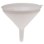 RS PRO HDPE Industrial Funnel, With 120mm Funnel Diameter, 12mm Stem Diameter