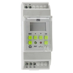 RS PRO Digital DIN Rail Time Switch 110 → 240 V ac, 1-Channel