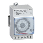 Legrand Analogue DIN Rail Time Switch 230 V ac, 3-Channel