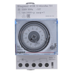 Legrand Analogue DIN Rail Time Switch 230 V ac, 3-Channel