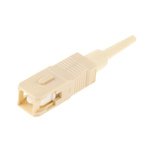 RS PRO, SC, APC, UPC Multimode Simplex Fibre Optic Connector 127μm Fibre Size, 0.3dB Insertion Loss