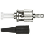 RS PRO, ST, PC Multimode Simplex Fibre Optic Connector 127μm Fibre Size, 0.3dB Insertion Loss