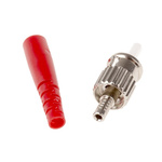 RS PRO, ST, PC Multimode Simplex Fibre Optic Connector 127μm Fibre Size, 0.3dB Insertion Loss