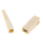RS PRO, SC, PC Multimode Simplex Fibre Optic Connector 127μm Fibre Size, 0.3dB Insertion Loss