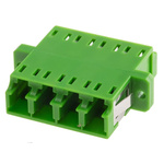 RS PRO LC to LC Single Mode Duplex Fibre Optic Adapter, 0.1dB Insertion Loss