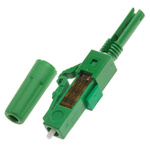 RS PRO, LC, APC Single Mode Simplex Fibre Optic Connector 9/125μm Fibre Size, ≤ 0.4dB Insertion Loss