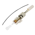 RS PRO, ST, PC Multimode Simplex Fibre Optic Connector 62.5/125μm Fibre Size, 0.5dB Insertion Loss