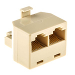RS PRO 2-Port RJ45 Adapter