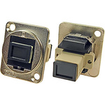 RS PRO 2 Way XLR Panel Mount XLR Connector, Female, Nickel, 0