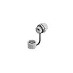 CONEC 17 Series Single-Port RJ45 Receptacle Cover Assembly Kit, Cat5e, Shielded
