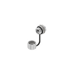 CONEC 17 Series Single-Port RJ45 Receptacle Assembly Kit, Cat6a, Shielded