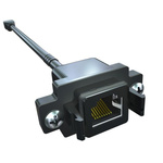 Samtec RPCE Series Female Ethernet Connector, Panel Mount, Cat5e