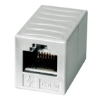 Telegartner Single-Port RJ11, RJ12, RJ45 Ethernet Coupler, Cat6a, Shielded