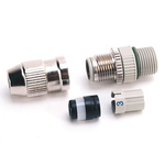 Rockwell Automation Male Ethernet Connector, Cat5e