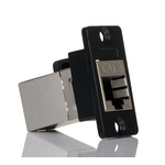 RS PRO Single-Port RJ45 Female Feedthrough Ethernet Connector, Cat6, Shielded