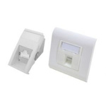 Molex Premise Networks Female Ethernet Connector, Snap-In, Cat6a