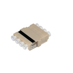 HellermannTyton Connectivity FBAMMBG-LCLCQD-FL001 LC to LC Multimode Quad Fibre Optic Adapter