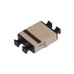 HellermannTyton Connectivity FBAMMBG-SCSCDX-FL001 SC to SC Multimode Duplex Fibre Optic Adapter