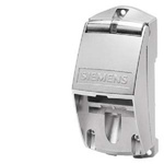 Siemens Single-Port RJ45 RJ45 Modular Outlet Base Module, Cat6, Unshielded