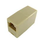 RS PRO Single-Port RJ45 Female Coupler, Cat5e, Unshielded
