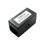 RS PRO Single-Port RJ45 Female Coupler, Cat6, Unshielded