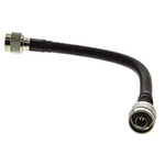 TE Connectivity Male N to Male N RG58 Coaxial Cable, 50 Ω