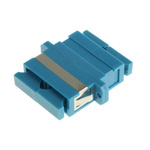 RS PRO SC to SC Single Mode Duplex Fibre Optic Adapter, 0.1dB Insertion Loss