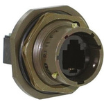 Amphenol Socapex RJ11Field Series 6-Port RJ11 Female Adapter, UTP