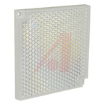 Banner Sensor Reflector for use with MINI-BEAM, RMB100, RMB85, SMBAMSR85P, 84.5 x 84.5 mm Square