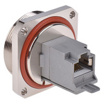 Telegartner TOC Series Single-Port RJ45 Coupler, Cat6, Shielded