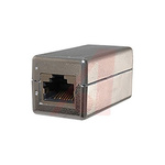 Cinch Connectors Single-Port RJ45 Female Coupler, Cat5e, Shielded