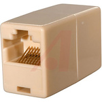 Cinch Single-Port RJ45 Coupler, Cat3, Unshielded