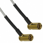 Cinch Connectors Male SMB to Male SMB RG178 Coaxial Cable, 50 Ω, 415