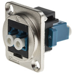 RS PRO LC to LC Single Mode Duplex Fibre Optic Adapter