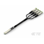 TE Connectivity QSFP28 Cable Assembly 16-Position, 2334236-6