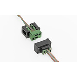 Amphenol Socapex, 10-504639 Multimode Duplex Fibre Optic Connector, Vita 66 50/125, 62.5/125 Fibre Size
